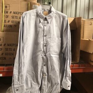 New Stubbs Western Shirt size large Metal Buttons